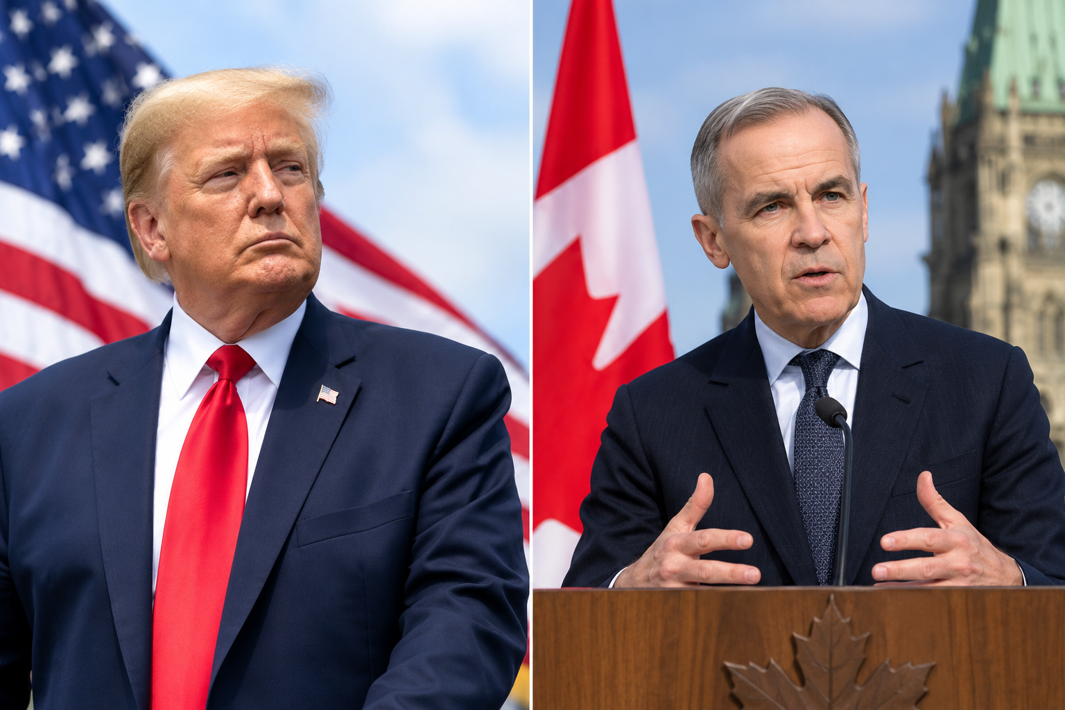 Canada and US Trade War Deepens as New Tariffs Take Effect