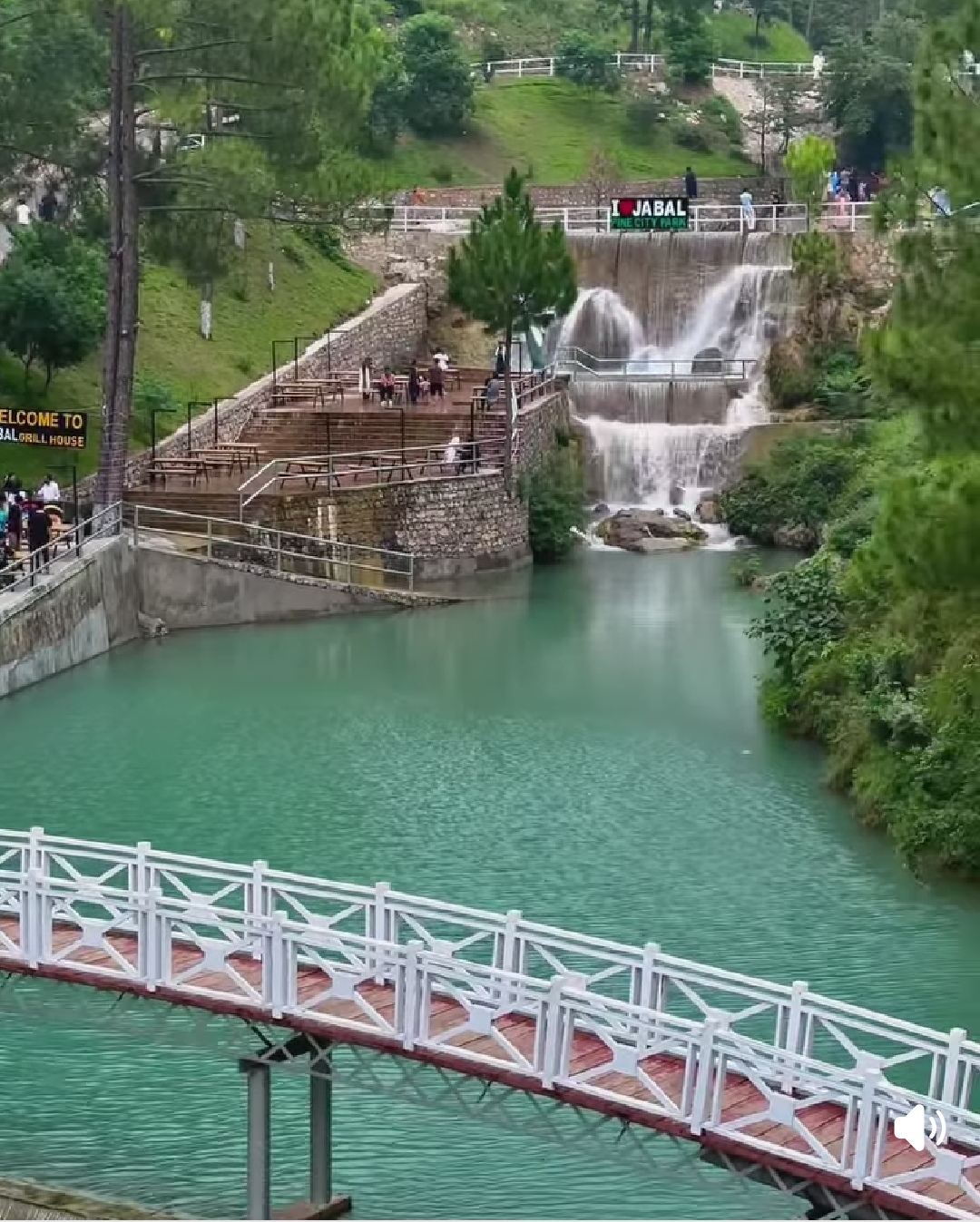 Pine city waterfall