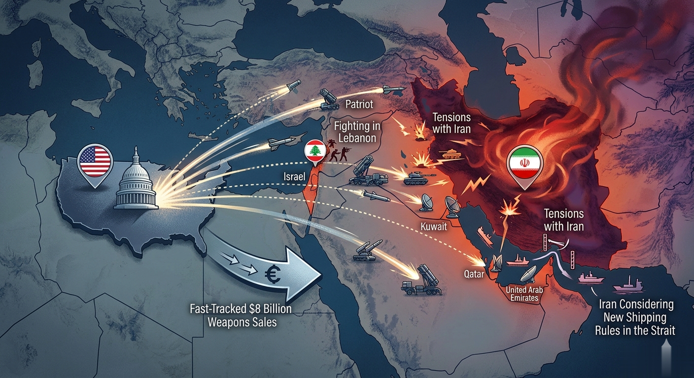 US Speeds Up $8 Billion Arms Sales to Middle East Allies