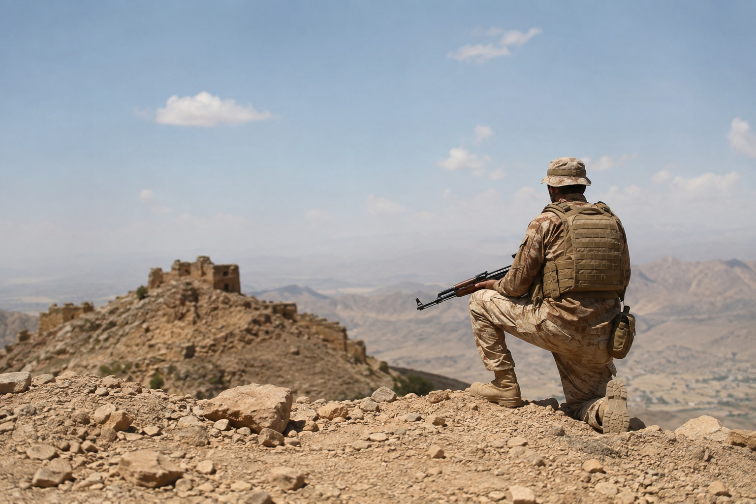 Yemeni Forces Seize Houthi Positions Near Taiz
